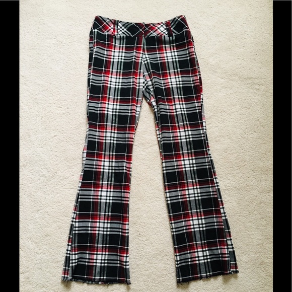 No Boundaries Pants - RETRO PLAID VINTAGE PANTS ❤️